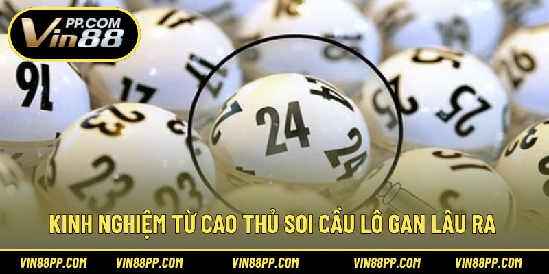 Kinh nghiệm từ cao thủ soi cầu lô gan lâu ra