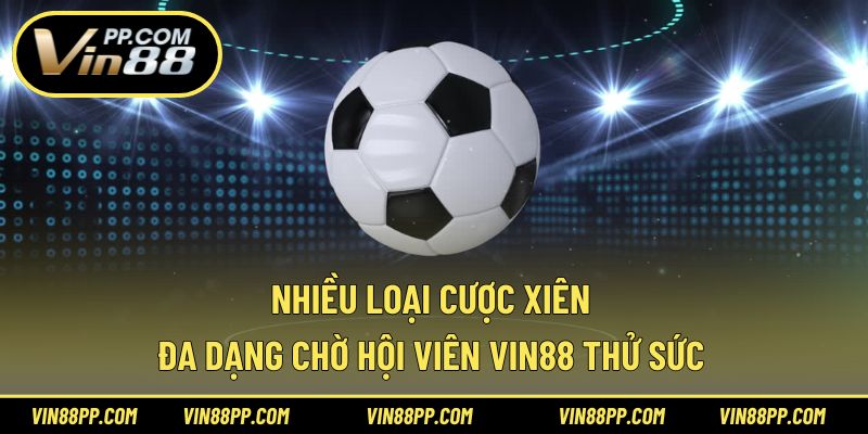 Nhiều loại cược xiên đa dạng chờ hội viên Vin88 thử sức